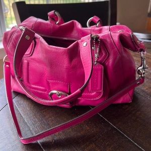 Coach Hot Pink Shoulder Bag